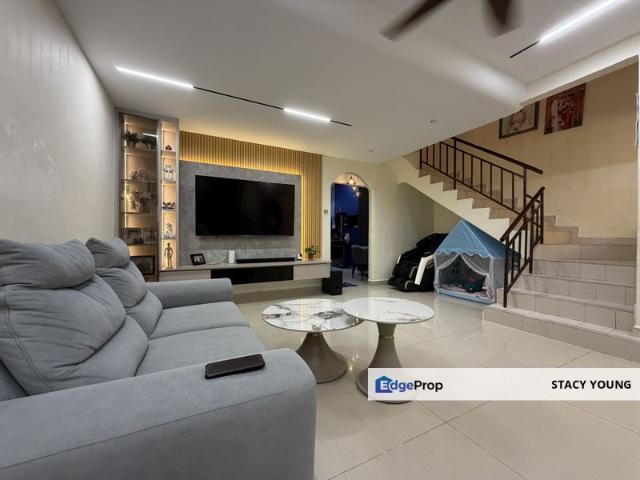 Bandar Mahkota Cheras, Cheras, Selangor Double Storey Terrace For Sale, Freehold, Kitchen Extended, Fully Renovated, Gated Guarded