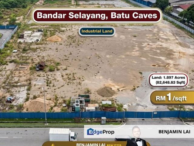 Bandar Selayang, Batu Caves Industrial Land For Rent