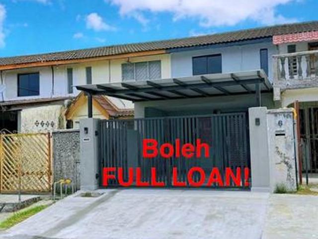 Bandar Seri Alam double storey 100 Full Loan