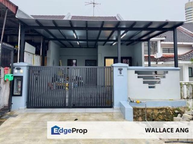 Bandar Seri Alam | Double Storey Terrace House | 20x65 | 4Bed 3Bath | Freehold | Non Bumi | Fully Renovated | South West Facing