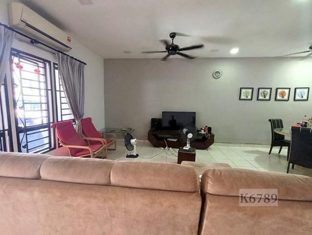 Bandar Puteri Jalan Sanggul 2 Storey House 22x75 never flood