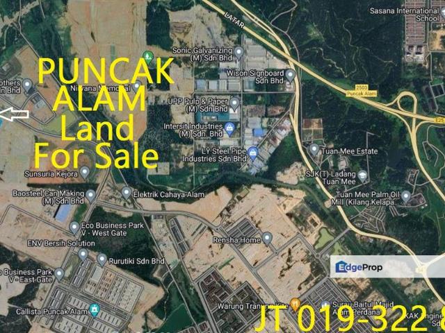 Puncak Alam Industrial Land 7.443 Acre For Sale