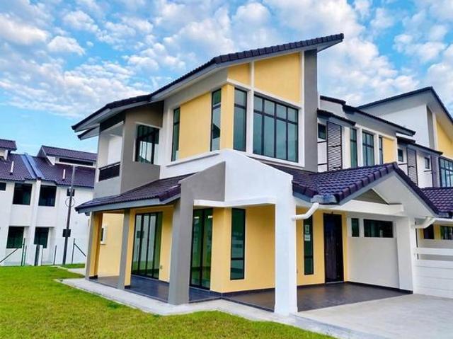Bandar Tiram 2 Storey Teres Corner Lot Unblock View Original Unit