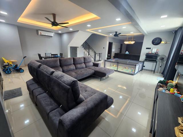 Bandar Tiram 2Storey 24x70 Corner Lot Fully Renovated Ulu Tiram