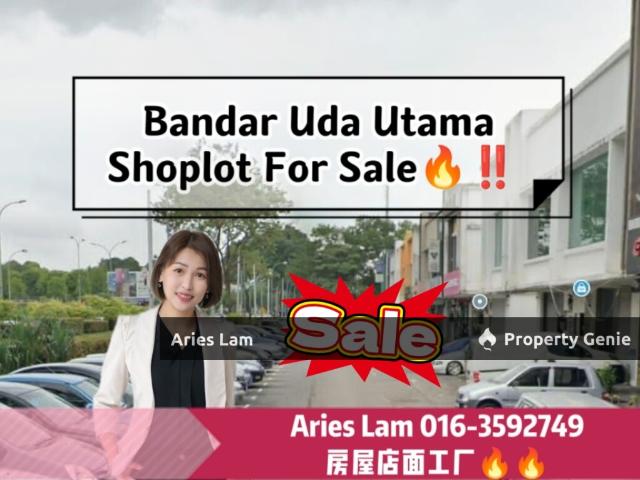 Bandar Uda Utama Double Storey Shoplot For Sale /Good Investment