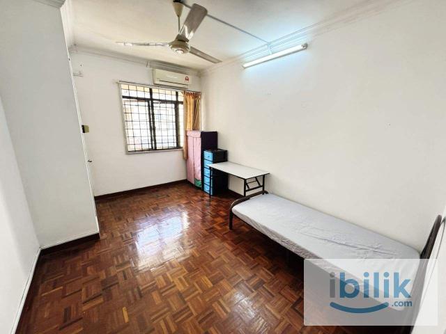 ⭐Bandar Utama single bed room for rent Zero / One month depo FREE Wi Fi FREE water bill