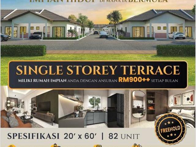 Bandar Utama Tampin Rumah Baru Harga Murah Berdekatan Taman Indah
