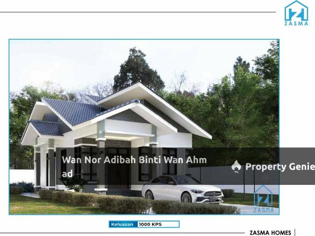 BANGLO BINA RUMAH ATAS TANAH SENDIRI BOLEH CUSTOM DESIGN SENDIRI
