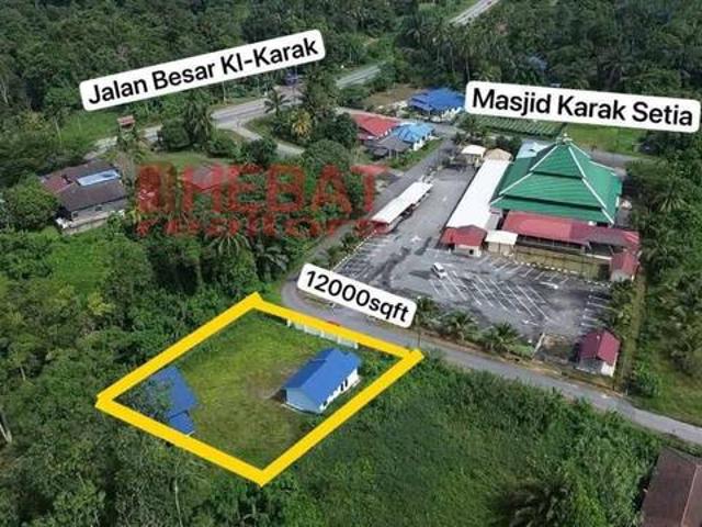 BANGLO Tanah Luas Depan Masjid Jual bawah MV