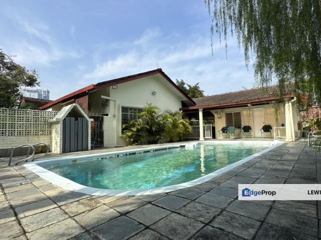 Bangsar Kuala Lumpur, 1 storey bungalow with swimming pool, good condition, big land