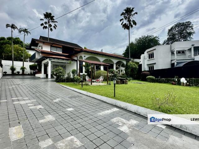 Bangsar kuala lumpur, 2 storey freehold bungalow, big garden, gated guarded