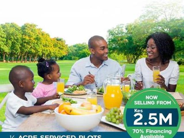 Bank Financed prime plots for sale in Sagana