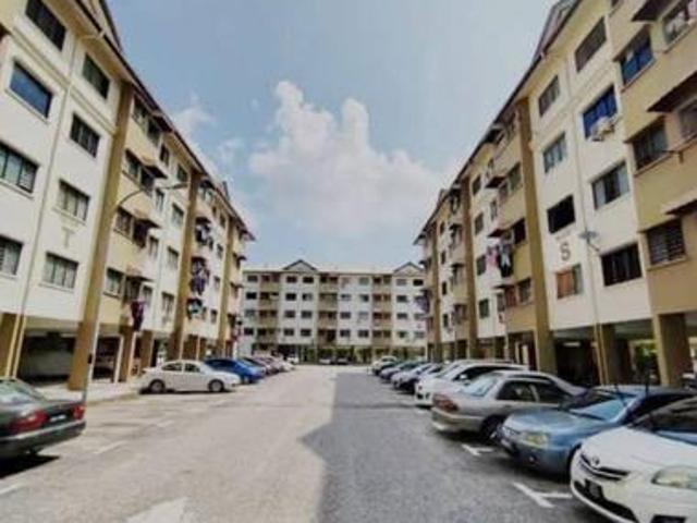 BANK SALE PANGSAPURI SKUDAI JOHOR 3bedroom Apartment Jasa Taman M