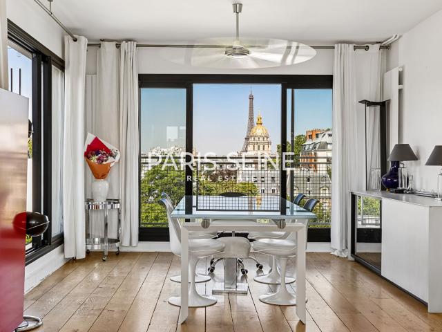 BAC * Superbe appartement de standing avec terrasses et vues dégagées sur les monuments !