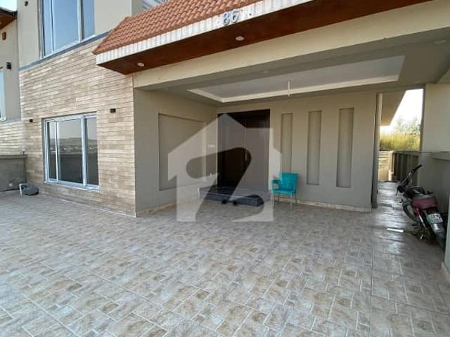 Back Open 12 Marla House with Basement in Garden City Zone 1 Ext Islamabad