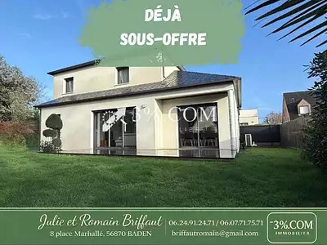 Baden 56870 Achat / Vente maison 5 pièces t5