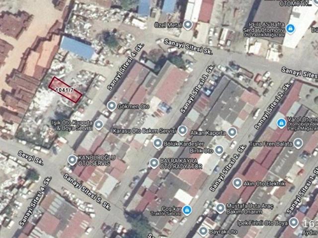 Bafra Oto Sanayi Sitesinde Ticari İmarlı Arsa