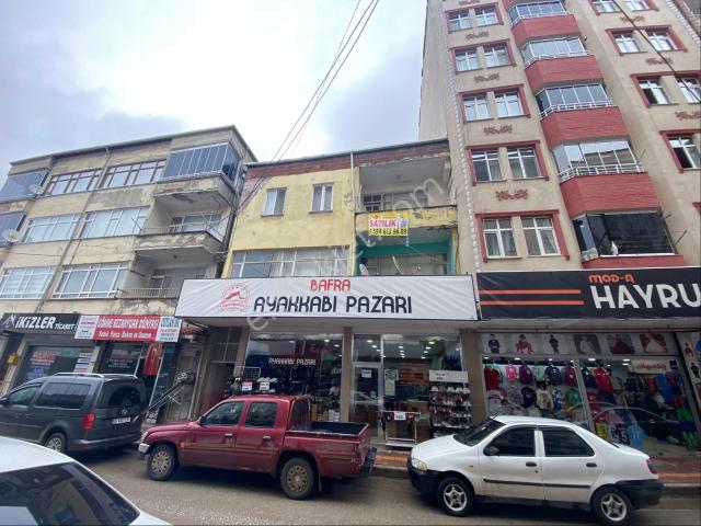 Bafra'nın Göbeğinde Dmsalsiz 6 Kat İmarlı Satılık Komple Bina