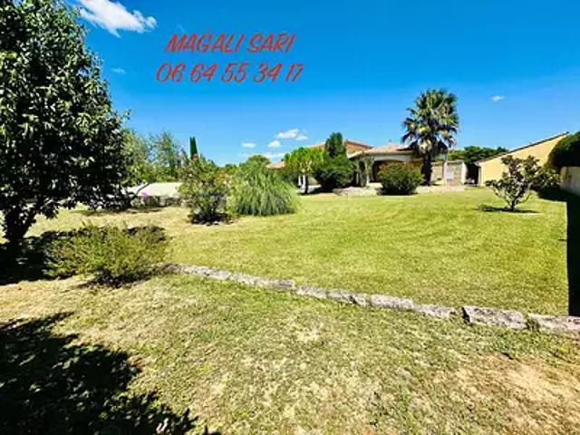 Bagard 30140 Achat / Vente maison 7 pièces t7 piscine jardin