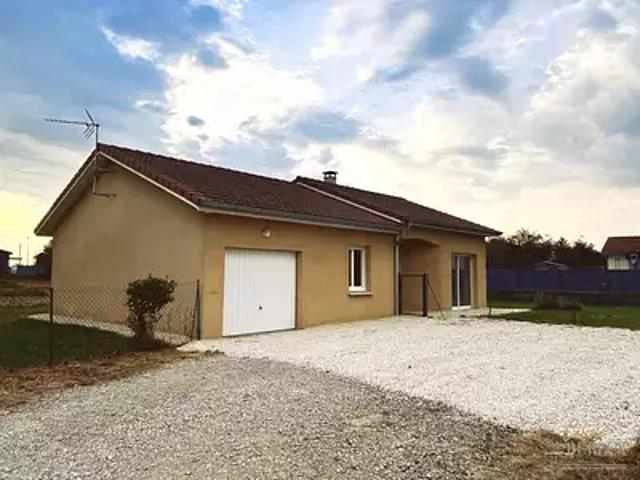 Bâgé Dommartin 01380 Location maison 4 pièces t4