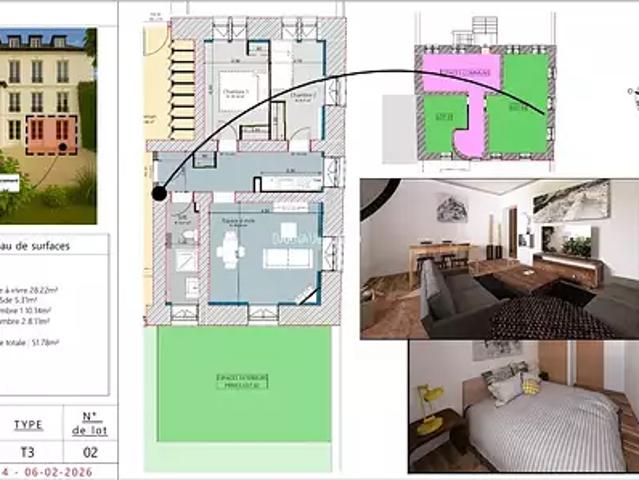 Bagnères de Luchon 31110 Achat / Vente appartement 3 pièces t3