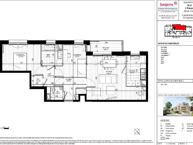 Bagnolet Location Appartement 93