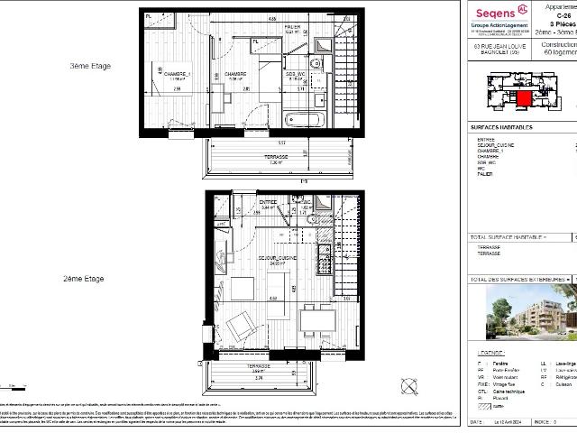 Bagnolet Location Appartement 93