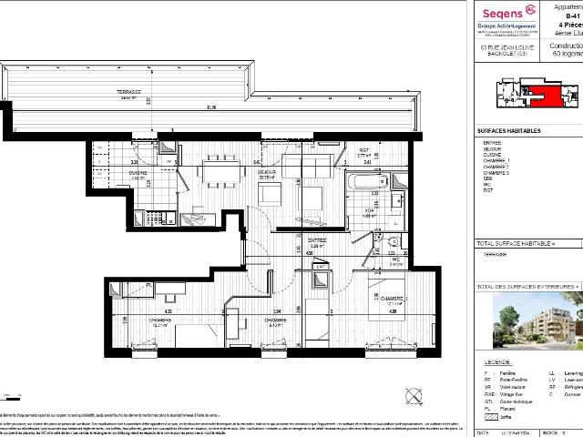 Bagnolet Location Appartement 93