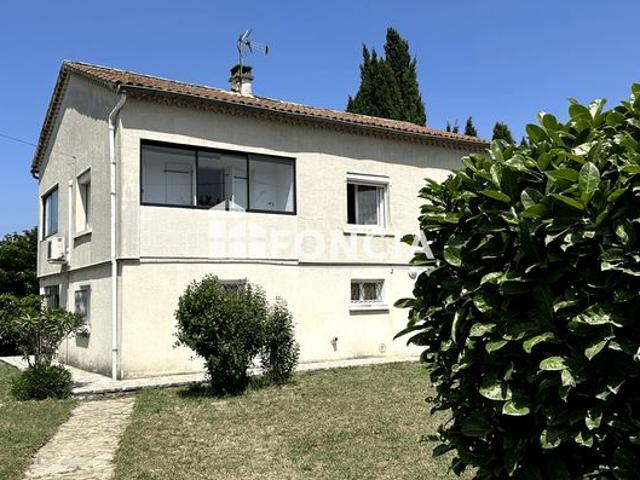 Bagnols sur Cèze Villa 4 pièces avec garage sur 600m2 de terrain