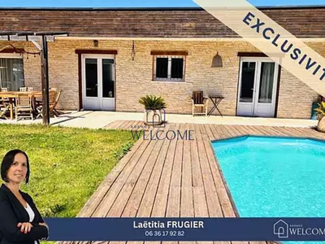 Bagnols sur Cèze 30200 Achat / Vente maison 3 pièces t3 piscine terrasse