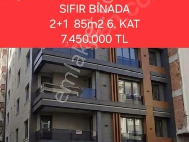 Bahçelievler Memorial Hastanesi Civarı Sıfır Binada 2+1 6.kat