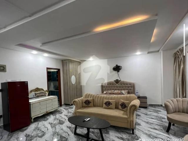 Bahria Enclave Sector C1 Studio Furnished Apartment For Rent Close to Main Gate
