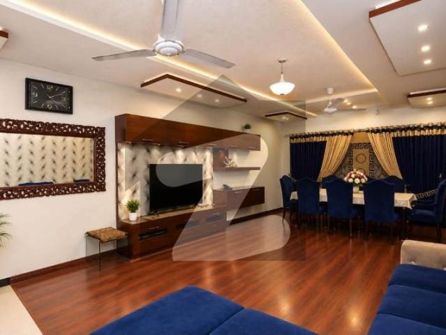 Bahria Phase 7 Garden City 1.5 Kanal Furnished Villa For Rent Bahria Town Phase 7