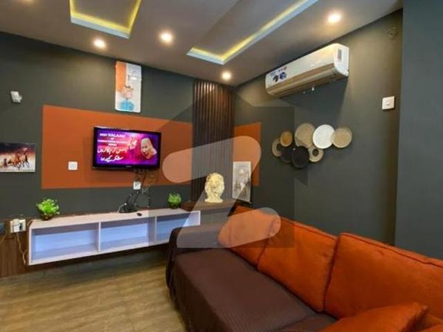 Bahria Town Phase 7 Rawalpindi Acntilado Commercial Two Bedrooms Apartment Fully Luxury Furnished Lift 24/7 Wifi Security Tv Ac For Rent Bahria Town Phase 7