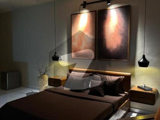Bahria Town phase 8 Business District 1 Bed luxury Furnished flat for Rent Bahria Town Phase 8