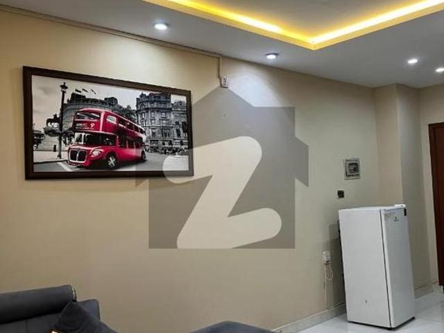Bahria Town phase 8 Dolphin chowk 1 Bed fully furnished Flat For Rent Bahria Town Phase 8