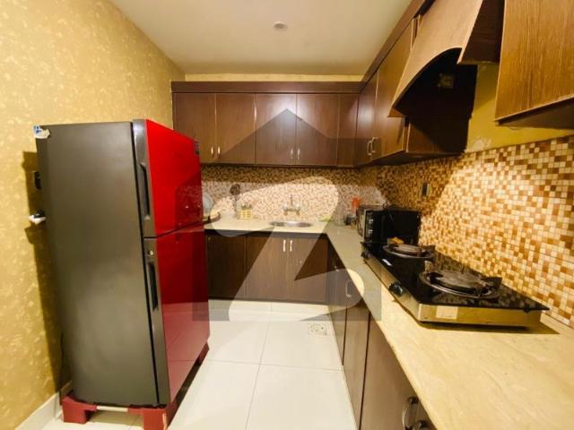Bahria Town phase 8 Dolphin chowk 1 Bed luxury Furnished flat for Rent Bahria Town Phase 8