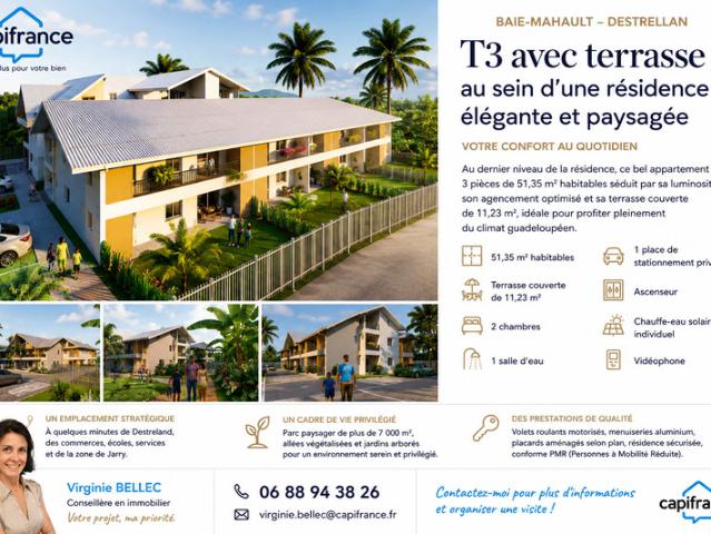 Baie Mahault Vente Appartement 97