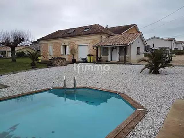 Baigneaux 33760 Achat / Vente maison 3 pièces t3 piscine terrasse