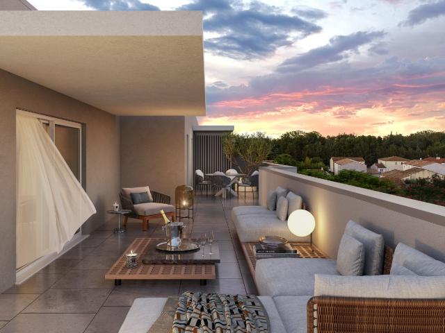 Baillargues Appartement T3 neuf de 65 m2 avec terrasse