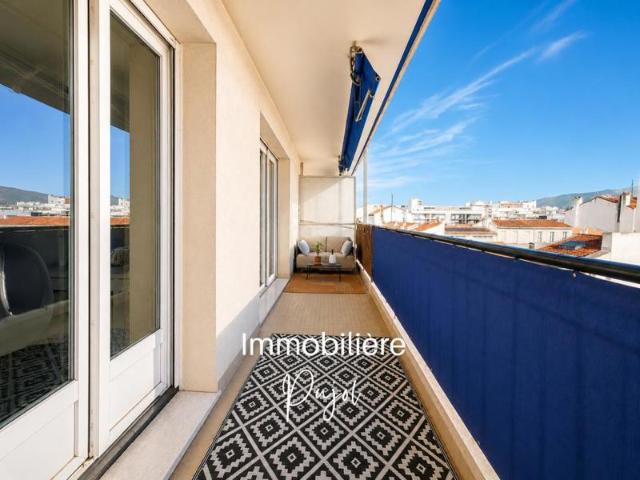 Baille 13005 Marseille T3 meublé de 75m² avec balcon
