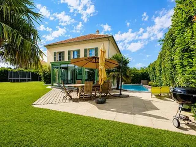 Bailly Romainvilliers 77700 Achat / Vente maison 7 pièces t7 piscine jardin