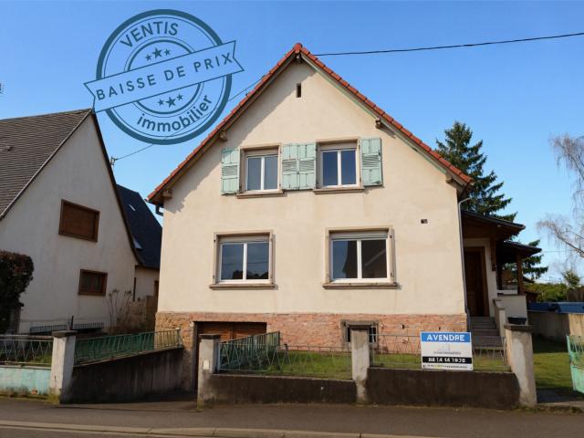 BAISSE DE PRIX Charmante maison individuelle 5 pièces Dettwiller 67490