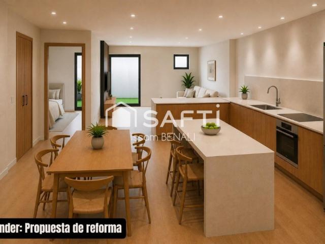 Bajo con patio en Vilapicina: reforma a tu gusto