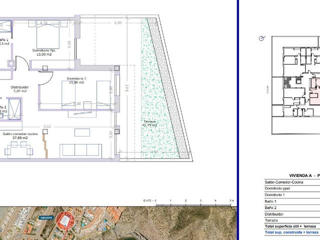 VENTA DE PISO DE PLANTA BAJA EN EL HORNILLO, ÁGUILAS