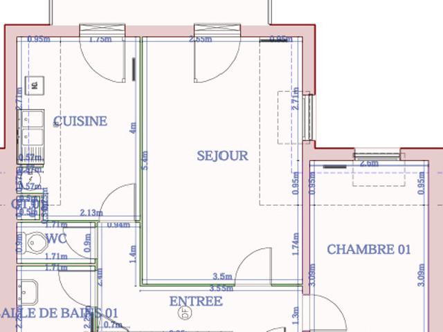 Baltzenheim Location Duplex/triplex 68