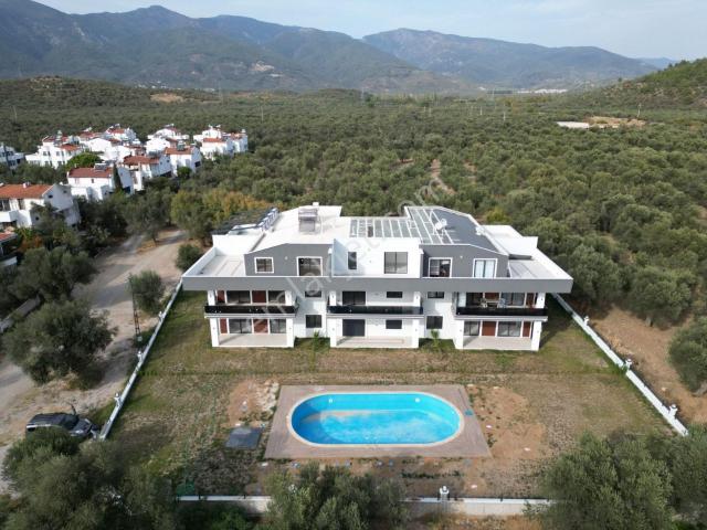 Balıkesir Güre'de Müstakil Tadında Satılık Havuzlu Eşyalı 2+1 Daire