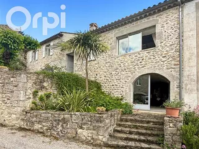 Balazuc 07120 Achat / Vente maison 4 pièces t4 jardin terrasse