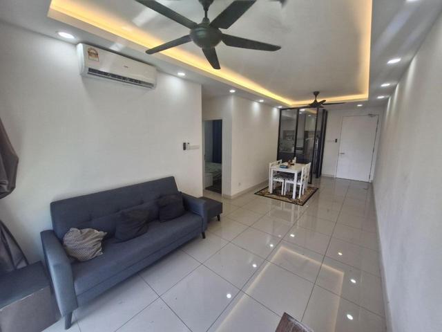 Balcony facing pool Sentul Point Suite Apartment for rent