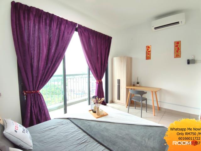 Balcony Room For Rent at Parkhill Residence Bukit Jalil